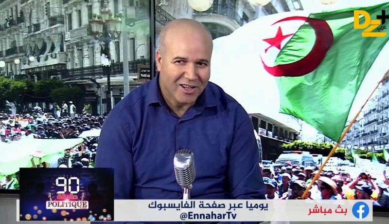 برنامج “90 دقيقة POLITIQUE” حوار مع الراغب في الترشح للإنتخابات الرئاسية عبد الرحمان عرعار