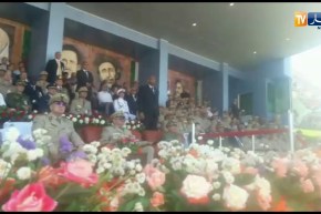 جانب من حفل تخرج دفعات جديدة بالأكاديمية العسكرية لشرشال