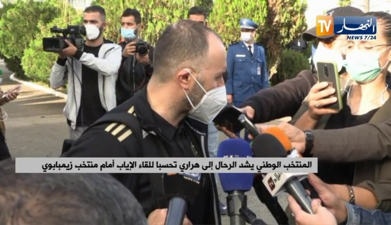 بلماضي: الرحلة ستكون طويلة إلى هيراري ويجب علينا أن نسترجع جيدا