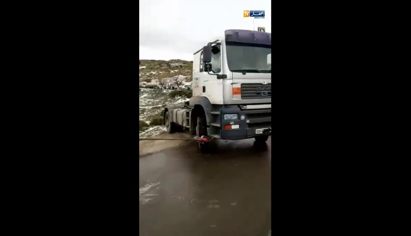 تلمسان: 3 حوادث مرور بسبب التقلبات الجوية