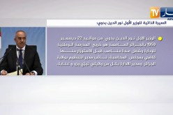 السيرة الذاتية للوزير الأول “نور الدين بدوي”