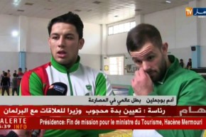 الشقيقين بوجملين بطلين يشرفان الجزائر في المصارعة رغم نقص الإمكانيات