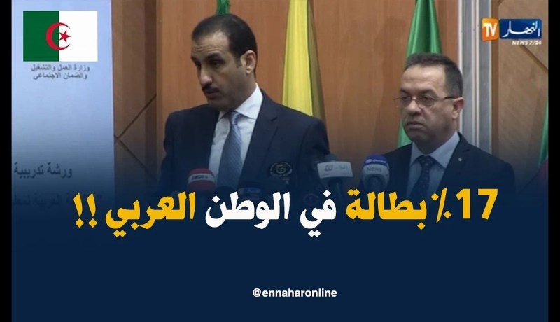 المدير العام لمنظمة العمل العربية :” 17 % بطالة في العالم العربي..أغلبهم شباب !! “