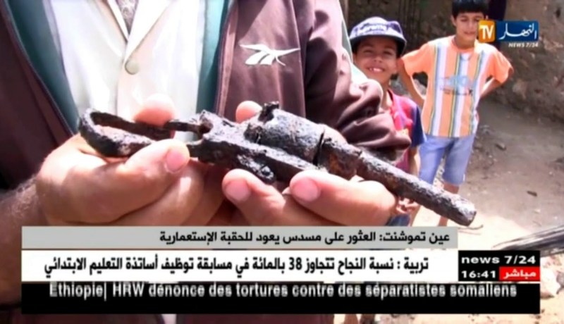 عين تموشنت: العثور على مسدس يعود للحقبة الإستعمارية