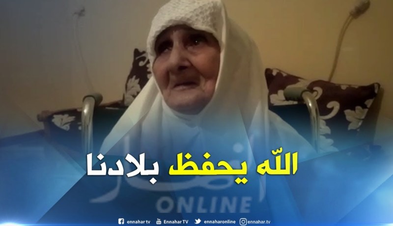 بسكرة.. شاهد الحاجة مسعودة 88 سنة من بلدية ليوة  تغني أناشيد وطنية وتبكي بحرقة