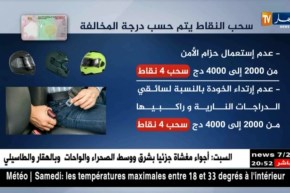 نقل: هكذا سيتم سحب نقاط رخصة السياقة بالتنقيط