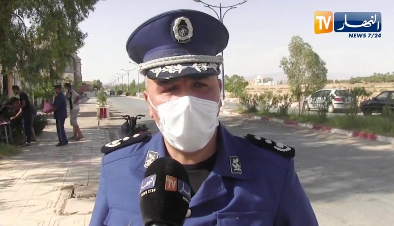 بسكرة : بداية الحجر الصحي بالتوقيت الجديد