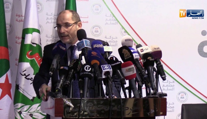 مقري: “لا مخرج لأزمات الجزائر إلا بالتوافق”