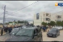شاهد كيف أحاط سكان زرايا البيضاء برج بسطيف بوزير الداخلية