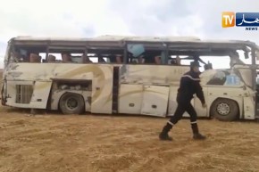 تيارت: 3 قتلى وإصابة 14 أخر في حادث إنقلاب حافلة لنقل المسافرين
