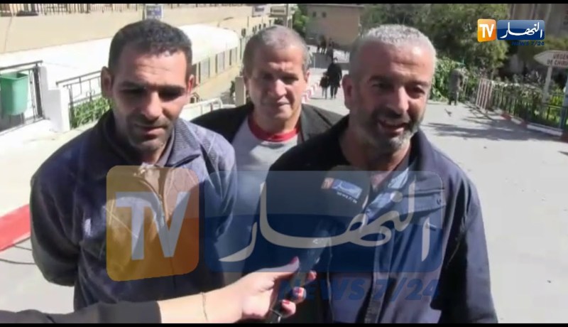 حملة تطوعية واسعة المشاركة  بالمستشفي الجامعي” ندير محمد” – تيزي وزو