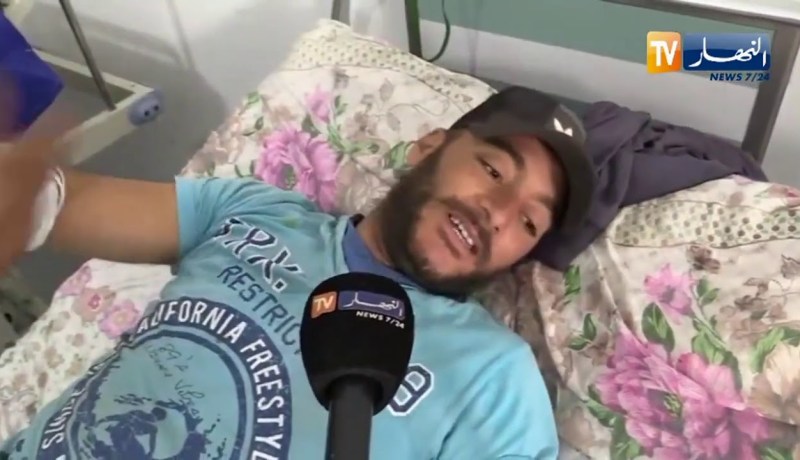 “أحد الجرحى المصابين في حادث تيارت ..” كنت راقد حتى لقيت روحي في الطريق مرمي