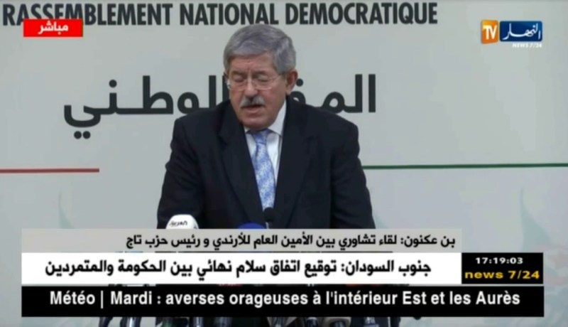 أويحيى: المساندين للرئيس بوتفليقة يزدادون يوما بعد يوم