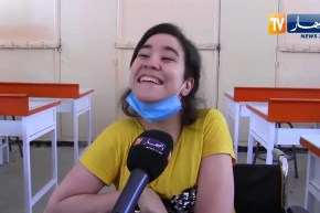 عنابة : آية .. تلميذة رغم الإعاقة تجتاز إمتحان شهادة البكالوريا للمرة الثانية