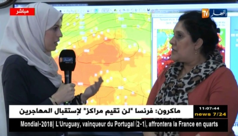 هوارية بن رقطة : “إرتفاع درجة الحرارة أمر عادي..وهذا بسبب دخول شهر جويلية !! “