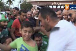 أنصار المنتخب الوطني يصنعون الحدث من أمام ملعب بيتروسبورت بمصر