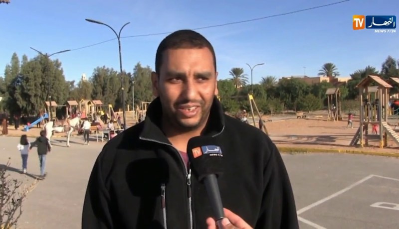 الأغواط/ الحديقة النباتية..متنفس العائلات في العطلة الشتوية