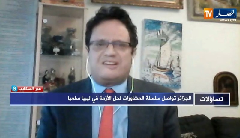 رياض الصيداوي: الجزائر قدمت الحل الامثل حول الازمة الليبية