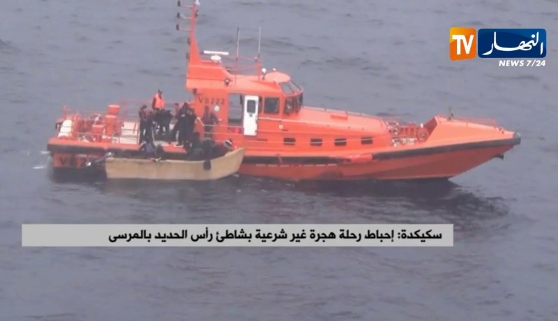 سكيكدة: إحباط محاولة عملية حرقة لـ 16 شابا بشاطىء الحديد ببلدية المرسى