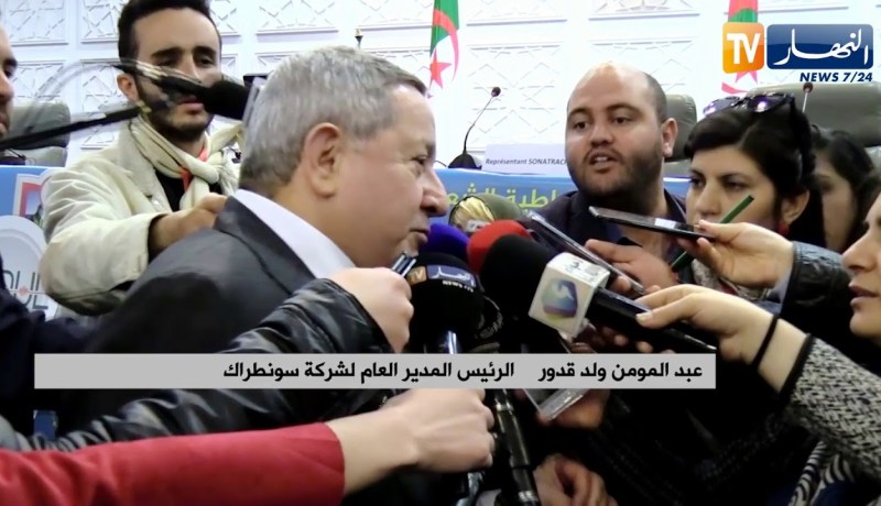 ولد قدور فيما يخص إضرابات سونطراك:”لا تأثير على الإنتاجية  نحن نعمل وحاضرون في المؤسسة” .