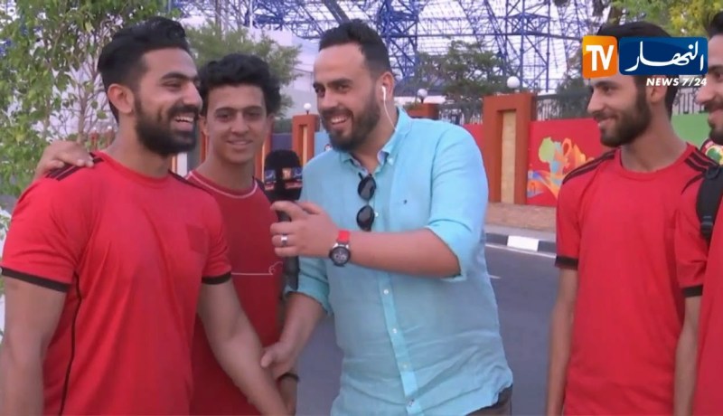 موفد تلفزيون النهار بمصر يرصد آخر تحضيرات الكان