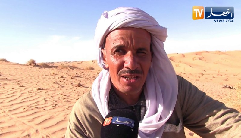 غرداية: قصاص الجرة .. هكذا ينقذ حياة التائهين بالصحراء
