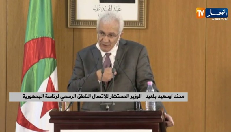 “محند أوسعيد : من شكّك في أرقام كورونا  “قلبهم مريض