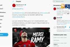 نادي رين يشكر بن سبعيني على إحترافيته بعد إنتقاله لبوريسيا مونشنغلادباخ