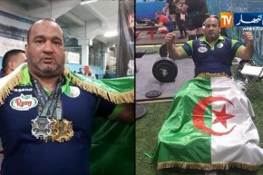 البطل الجزائري في الحمل بالقوة “أمين بوعافية” يحصد 4 ميداليات في روسيا