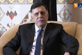 رئيس المجلس الرئاسي لحكومة الوفاق الوطني فايز السراج يصل إلى الجزائر