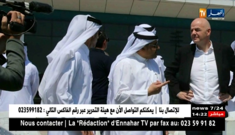 إنفانتينو يؤكد بأن رفع عدد منتخبات مونديال 2022 لن يكون إلا بموافقة قطر