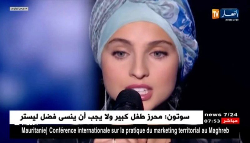 أحلام مستغانمي تناضل لتكوين المغنية السورية منال بطلة فيلم ” الأسود يليق بك”