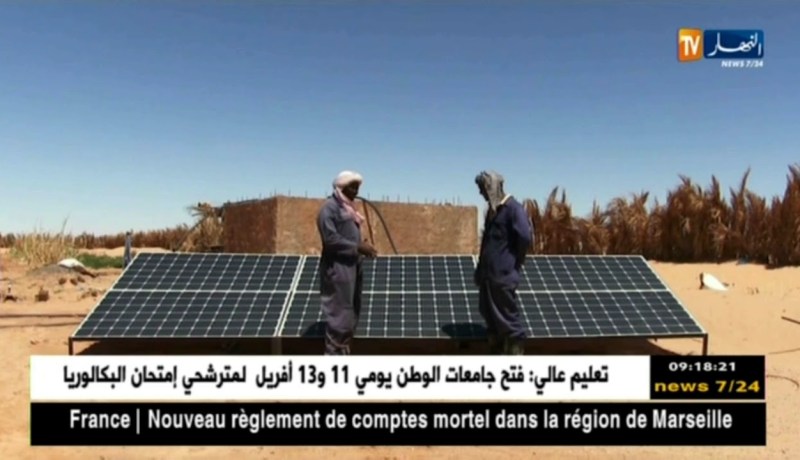 أدرار : الطاقة الشمسية ..الحل البديل لمواجهة غياب الكهرباء الفلاحية