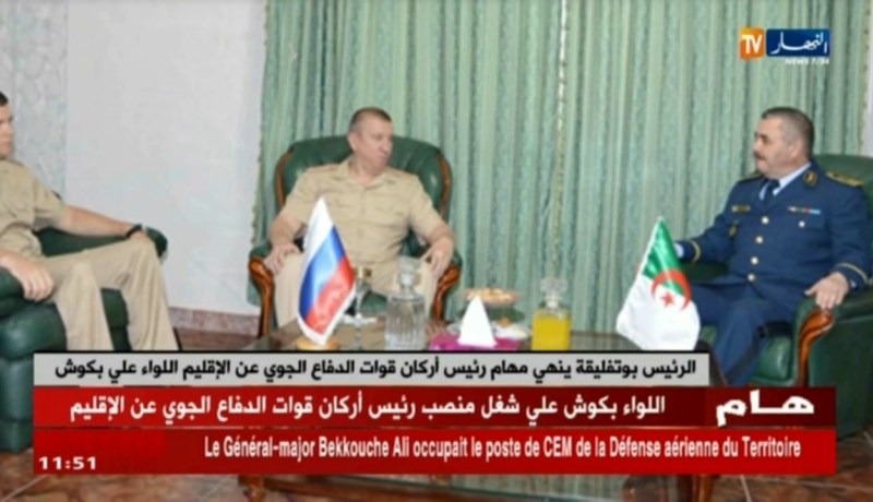 الرئيس بوتفليقة ينهي مهام رئيس أركان قوات الدفاع الجوي عن الإقليم اللواء “علي بكوش”