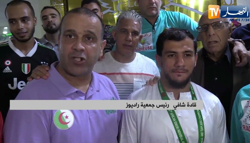 جمعية راديوز تكرم فتحي نورين بطل إفريقيا في الجيدو