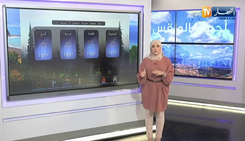 أجواء مشمسة وإرتفاع في درجات الحرارة نهاية الأسبوع