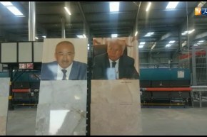 شاهد ما قدمه صاحب مصنع للسيراميك للوزير نور الدين بدوي