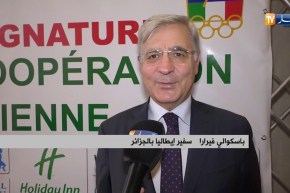 السفير الإيطالي بالجزائر: سنكون في مونديال قطر نحن و الجزائر