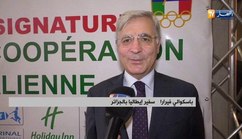 السفير الإيطالي بالجزائر: سنكون في مونديال قطر نحن و الجزائر