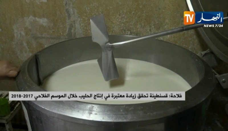 فلاحة: قسنطينة تحقق زيادة معتبرة في إنتاج الحليب خلال الموسم الفلاحي 2017 -2018