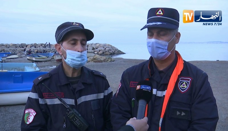 الحماية المدنية: العثور على جثتي الصيادين المفقودين بشاطىء عروس البحر 02 بالعاصمة