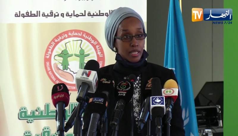 ممثلة يونسيف:  الجزائر لها دور مهم في حماية الاطفال خاصة تمركزها في متابعة قضايا حقوق الطفل
