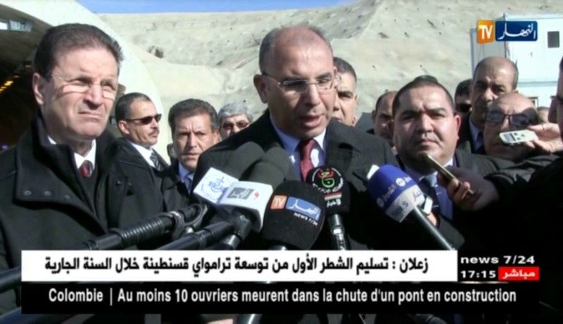 قسنطينة: توسيع الترامياي من وإلى المدينة الجديدة علي منجلي