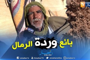 ورقلة: عمي جموعي..20 سنة في بيع وردة الرمال