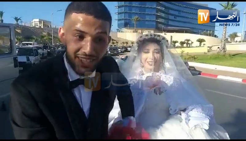 وهران: زواج شابين في زمن كورونا