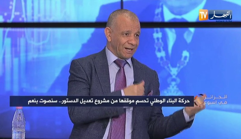 عبد القادر بن قرينة: نحن لسنا من الموالاة وفي منهجنا السياسي ننتمي إلى المعارضة الإيجابية