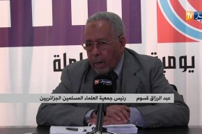 عبد الرزاق قسوم: “لافتات المحلات المكتوبة بلغة أجنبية لا تنسجم مع أمة لها سيادة وإستقلالها كأمتنا”
