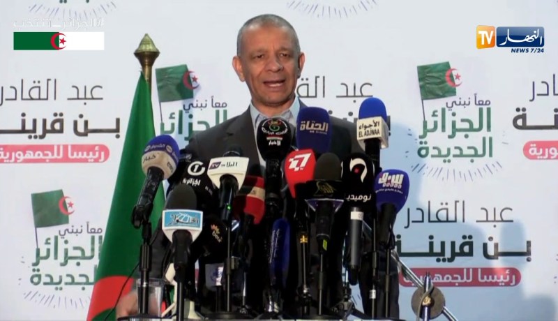 بن قرينة: “أطراف دعموا العهدة الخامسة..واليوم يدعون للحرية والديمقراطية”