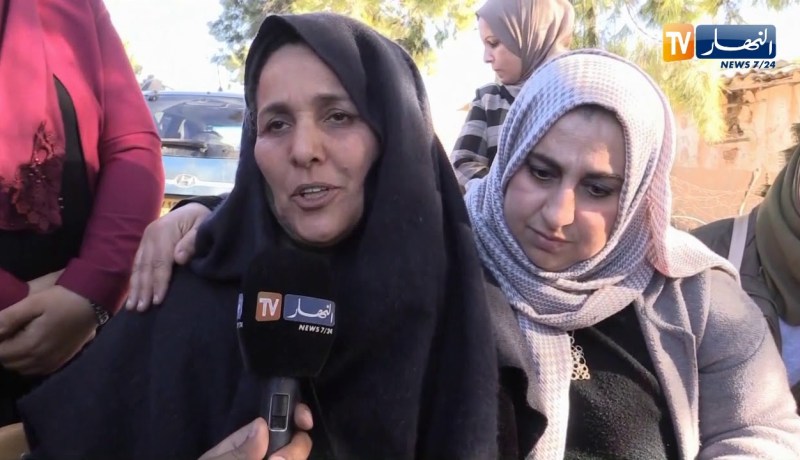 البويرة: النهار في بيت شهيد الواجب الوطني عون الحماية المدنية عاشور محمد