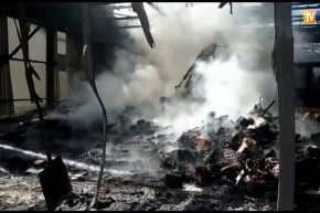 4 أيام لإخماد حريق مخازن بودرة الحليب في الطارف